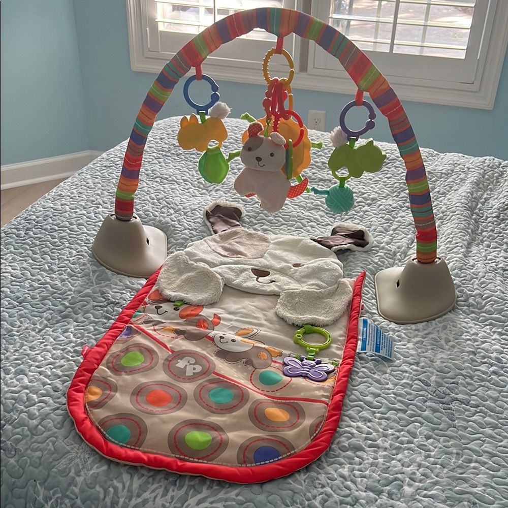 Dog theme Baby play mat